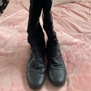 Carlos by Carlos Santana Black Tall Boots